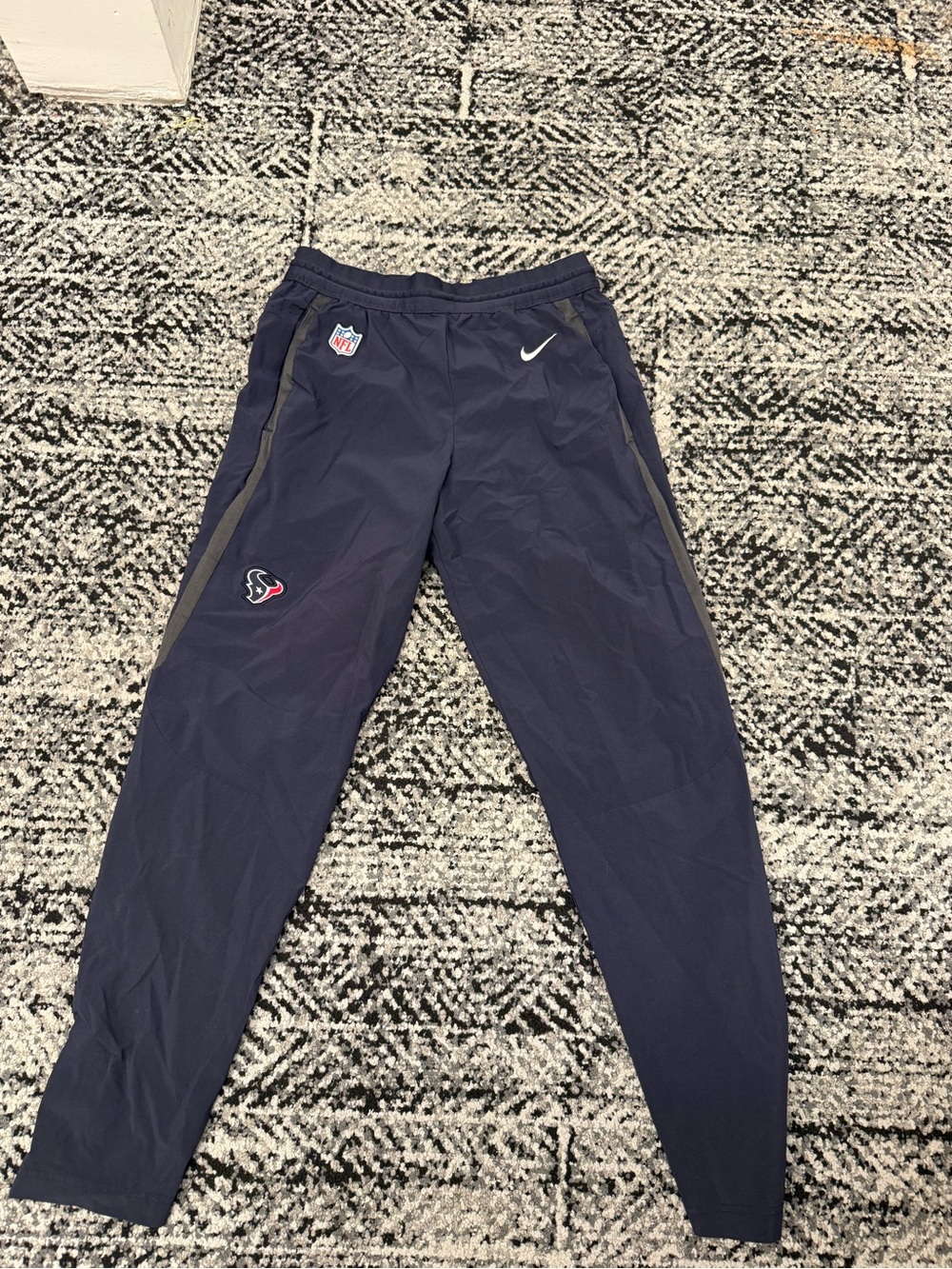 Nike Navy Houston Texans Men's Joggers with NFL and Team Logos